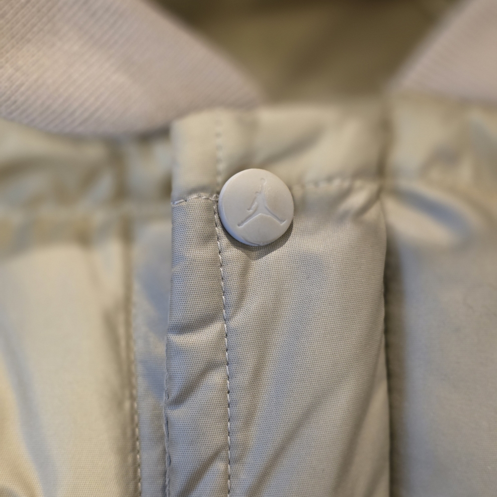 Jordan Brand Tan/Gold Quilted Bomber Jacket - Picture 7 of 9